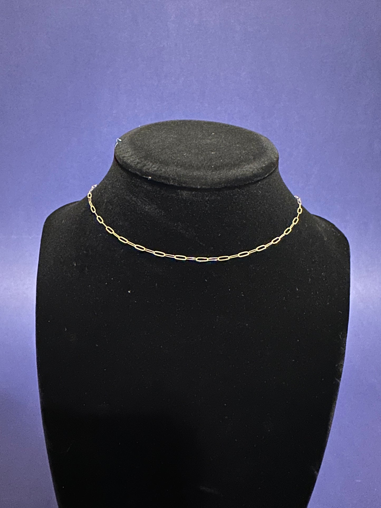 Gold Drawn Flat Chain