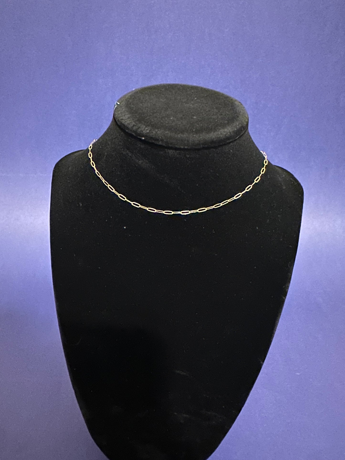 Gold Drawn Flat Chain